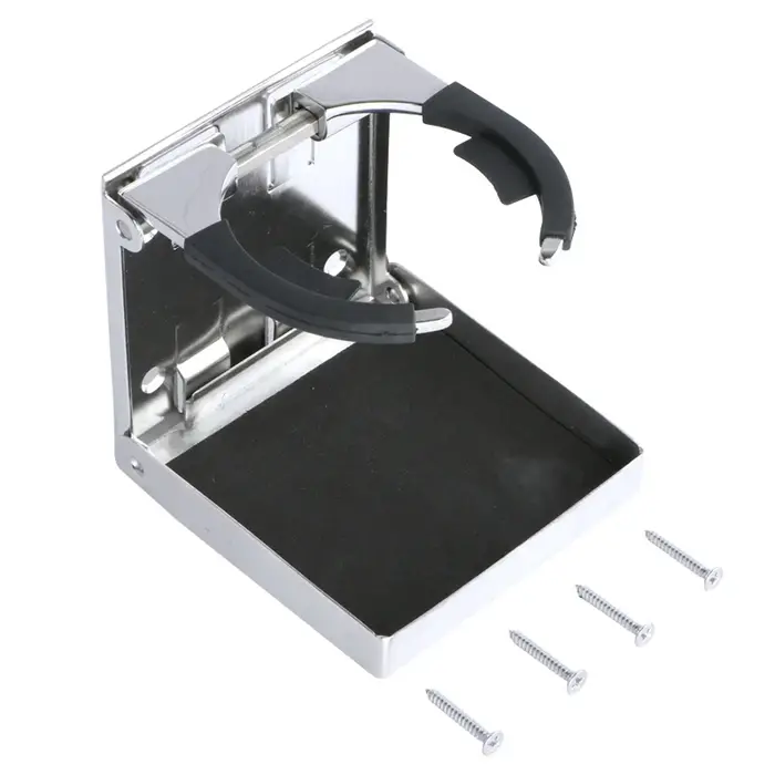 Accessoires de bateau, porte-gobelet pliant en acier inoxydable pour Yacht marin camion RV