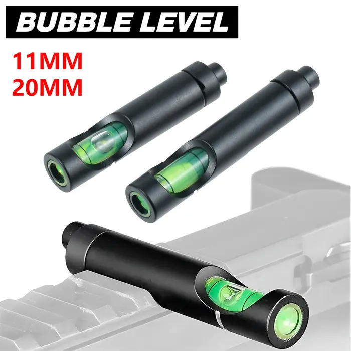 Niveau à bulle Hunting Spirit pour montures de lunette optique sur rail Picatinny 20mm