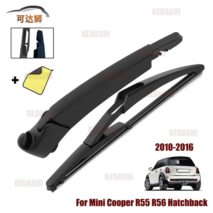 Balai d'essuie-glace arrière de voiture, 10 pouces, en caoutchouc, pour Mini Cooper R55 R56 Hatchbac