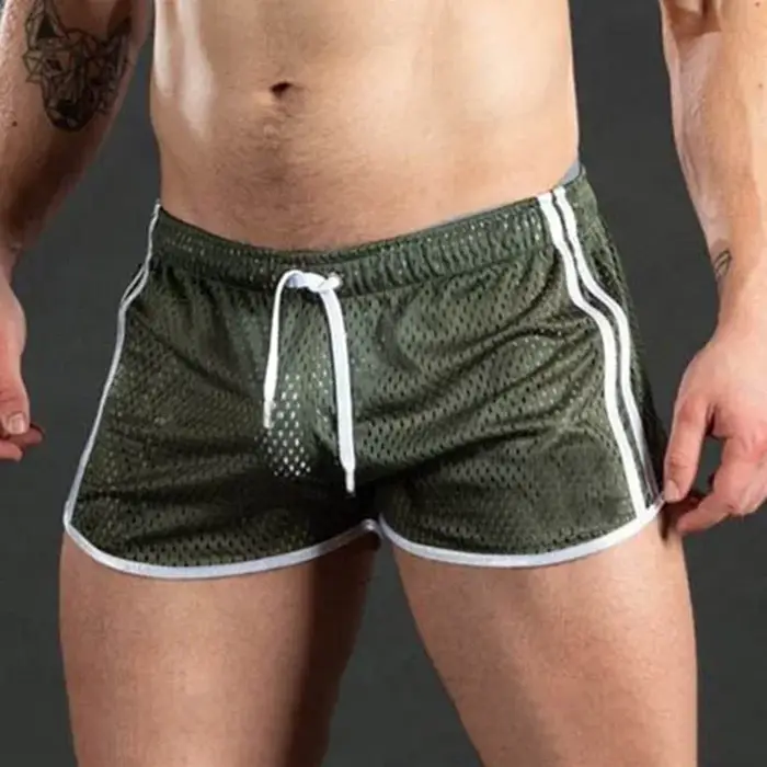2025 nouveaux pantalons de sport respirants pour hommes, pantalons de forgeage en maille à séchage r