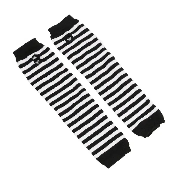 Gants chauds d'hiver à manches longues pour hommes et femmes, mitaines de coude tricotées Hip-Hop à 