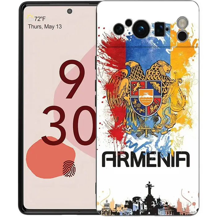 Coque de téléphone noire en silicone TPU souple et antichoc, élimine la sensation arménienne pour Go