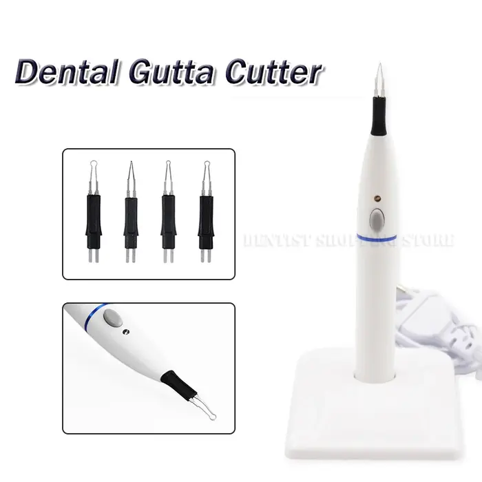 Équipement médical 4 embouts coupe-dent et gomme coupe Gutta Percha dentaire prise de charge sans fil système de chauffage outils de dentiste