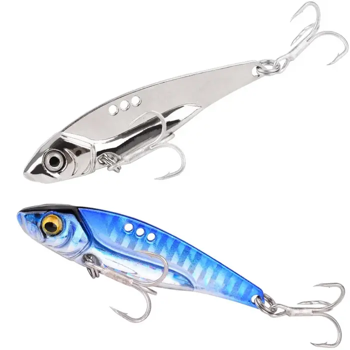 Leurre à lame Vib en métal 7/10/12/14/15/18/25G appâts vibrants coulants Vibe Swimbait pour la pêche
