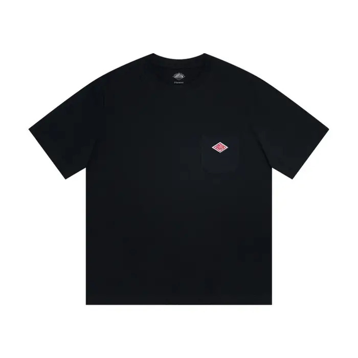 T-Shirt à Manches Courtes en Coton Pur pour Homme et Femme, Vêtement Brodé, Poche Unie Simple, Marqu
