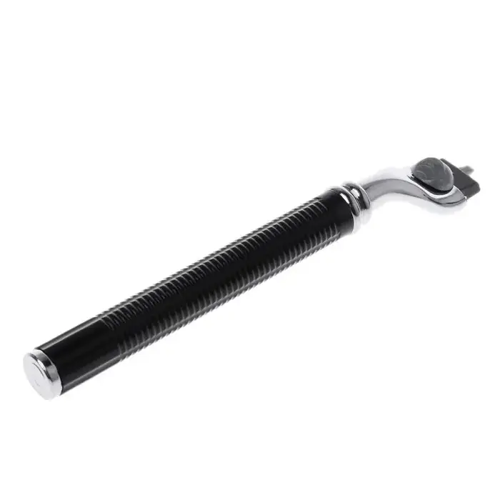 Rasoir de sécurité à rotation manuelle pour hommes, trois couches, sans lames, coupe de la barbe, du visage, de la moustache, accessoire pour hommes