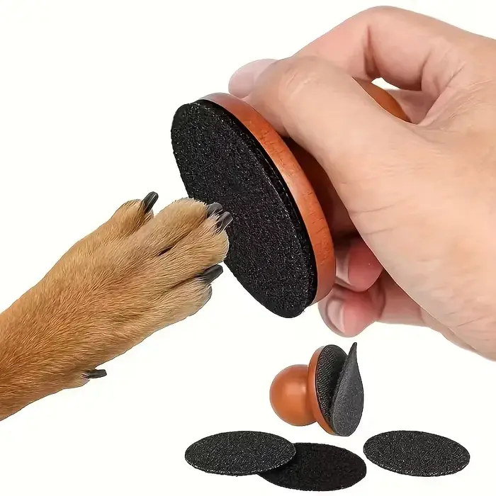 Lime à ongles carrée pour chien