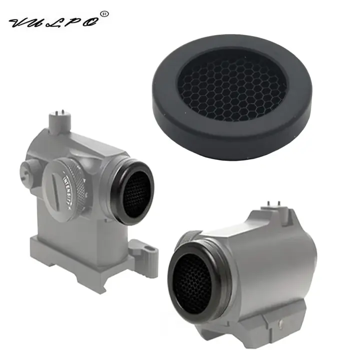 Killflash VULPO pour viseurs T1 T2 - Protège-lunette métallique anti-reflets pour airsoft