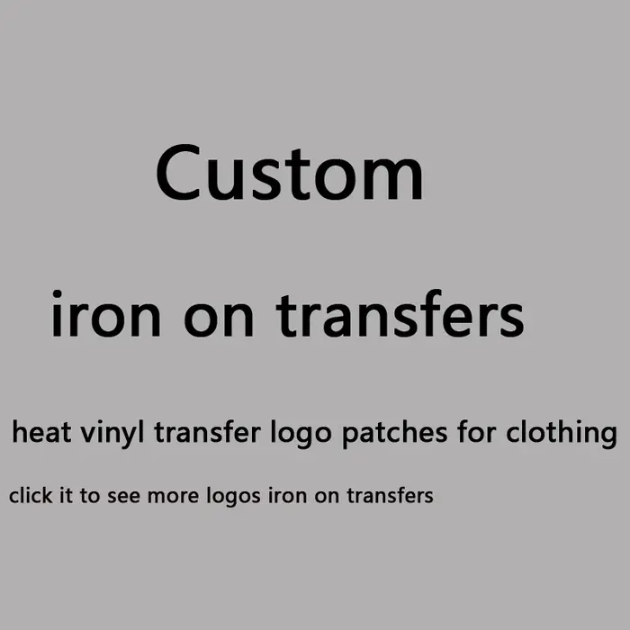 Fer sur patchs sur vêtements marque LOGO patchs pour vêtements sac à main chaussures transferts de c