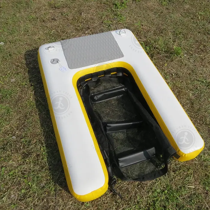 Dock flottant gonflable pour piscine d'eau pour chien d'été, plate-forme, équipement de natation