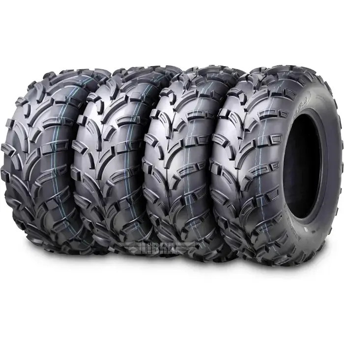 Lot de 4 pneus RL/UTV 25x8 12 avant et 25x10 12 arrière/6PR Pino 3 10243/10244 US (origine)