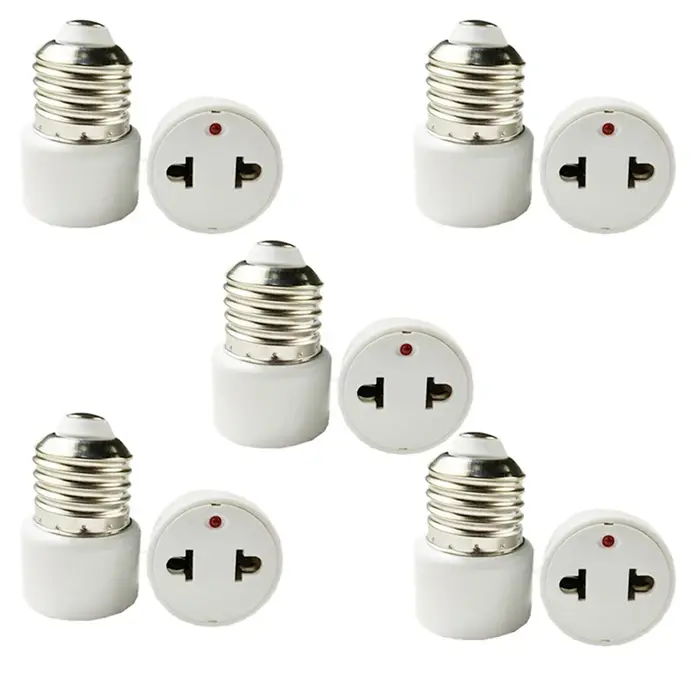 Base de lampe E27, prise US/EU, support d'ampoule, adaptateur de Base d'ampoule, convertisseur de do