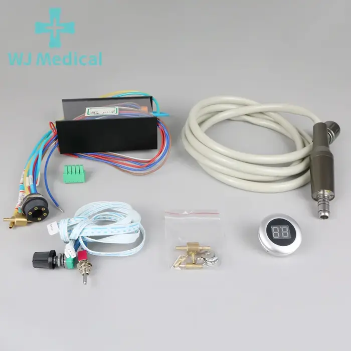 Micromoteur LED électrique sans balais intégré, équipement de dentiste, type E dentaire, micro moteu