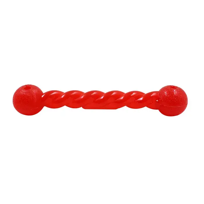 Jouet interactif d'entraînement pour chien, bâton molaire amusant, en caoutchouc solide, Durable, ne
