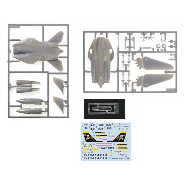 Kit d'Avion de html Assemblé 4D pour Enfant Garçon, Jouets de ix, 1/144