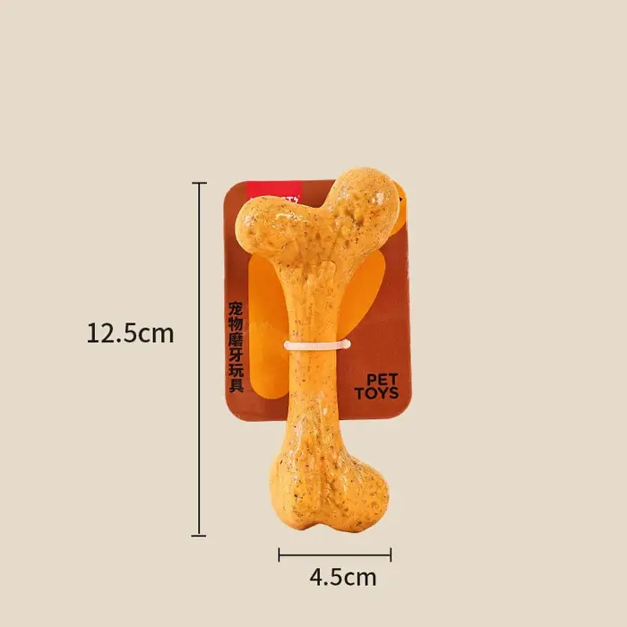 Os à mâcher durables pour chiens, os pressés en cuir de vache pour mâcheurs agressifs, jouets à mâch