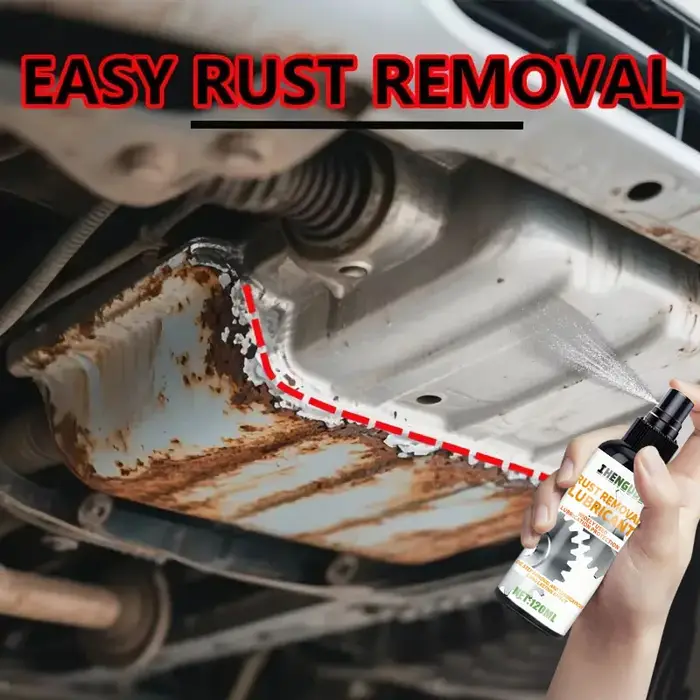 Décapant de Rouille pour Châssis de Voiture - Solution Antirouille Multi-Usages pour Métal et Fer, P