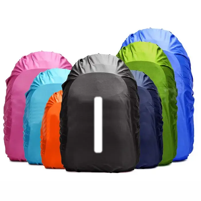 Housse de pluie sac à dos réfléchissant 20L 35L 45L 60L sac étanche camouflage tactique Camping en p