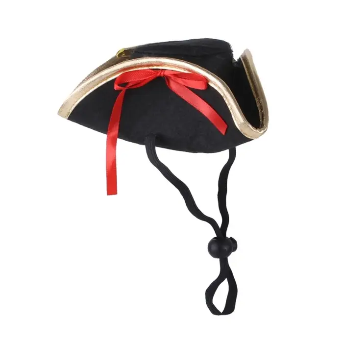 Chapeau capitaine Pirate pour chat, couvre-chef chien compagnie noël, accessoires Costume Cosplay d'