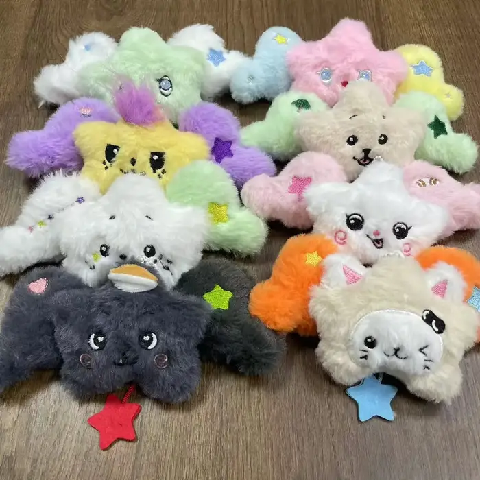 Kpop NTC WISH Sakuya RIKU YUSHI thé chat poupée en peluche chien porte-clés NTCWISH dessin animé por