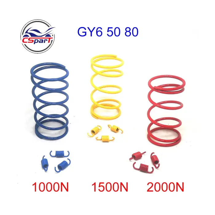 Ressort d'embrayage 139QMB Roketa DIO GY6 50CC Baja Jonway, 1000 tr/min, 1500 tr/min, 2000 tr/min, p