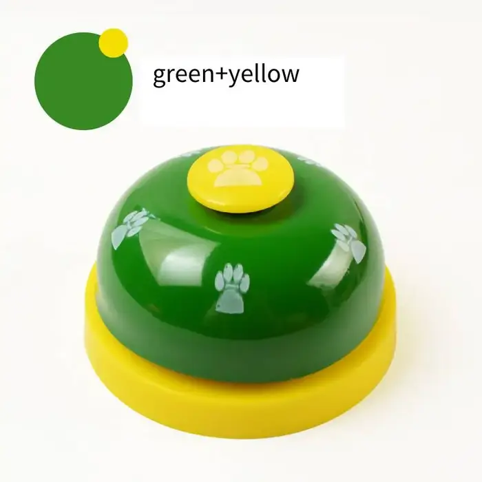 Cloche d'Entraînement Interactive pour Chien et Chat, Jouet Appelé QueSmall Bells, Anneau d'Empreint