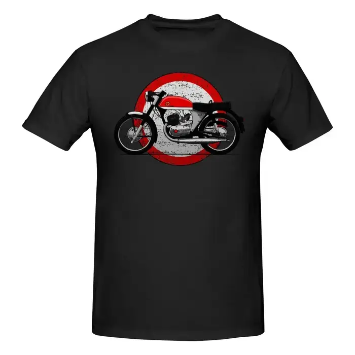 Montesa Motorcycle T-shirt en coton à col rond, chemises personnalisées à manches courtes, vente cha