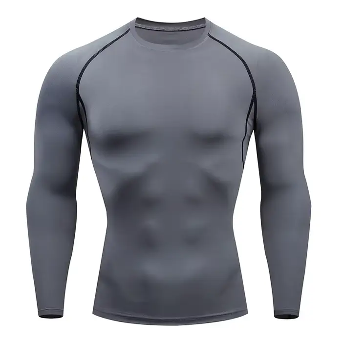 Dry Fit hommes haute qualité MMA Fitness Gym sport T-Shirt Jogging course chemise Compression respir