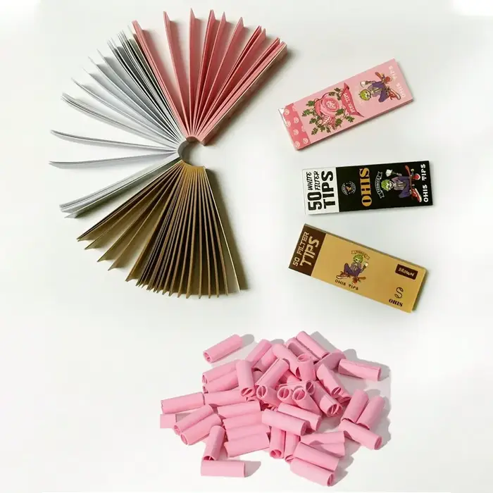 5 rouleaux de filtres en papier