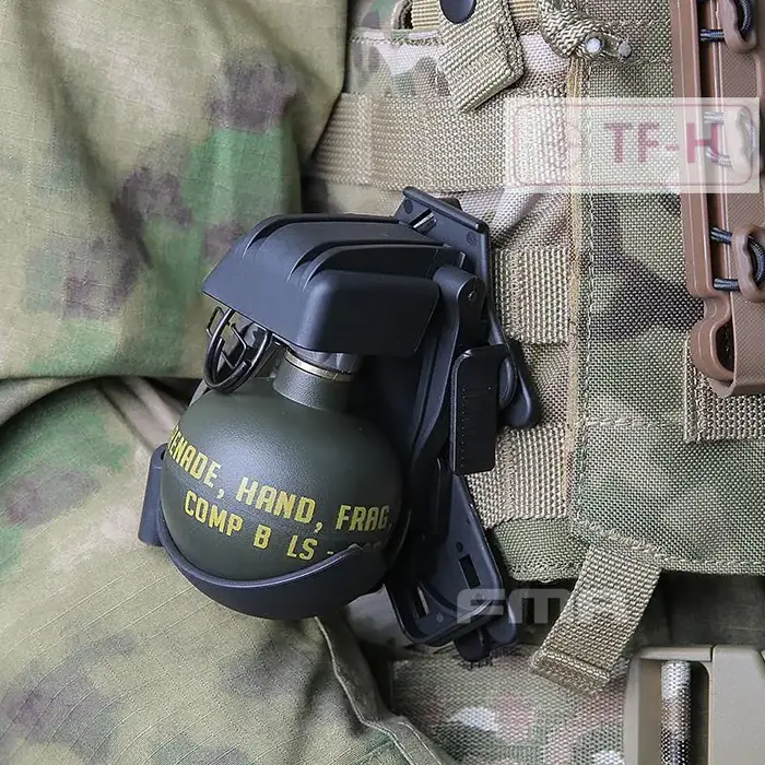 Porte-grenade M67 FMA pour gilet tactique MOLLE - Équipement paintball modèle factice