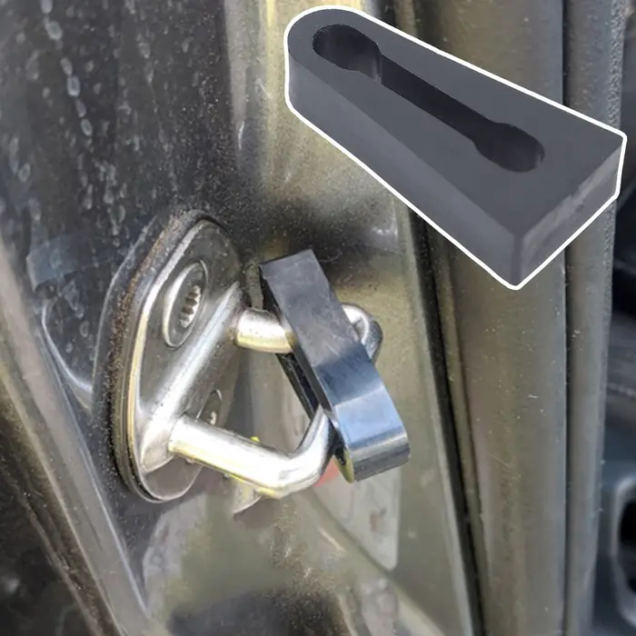 Amortisseur de serrure de porte joint d'amortissement absorbant les chocs pour VW Bora Caddy Golf Jetta Transporter Passat Polo Scirocco Tiguan Touareg Touran confort silencieux intérieur