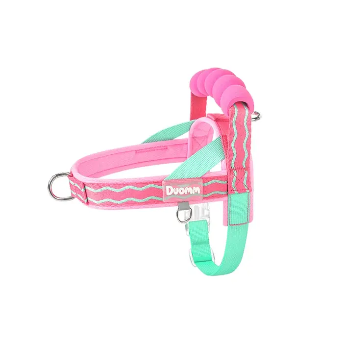 Harnais pour chien à enfiler avec poignée rembourrée douce, pour chiens de petite et moyenne taille,