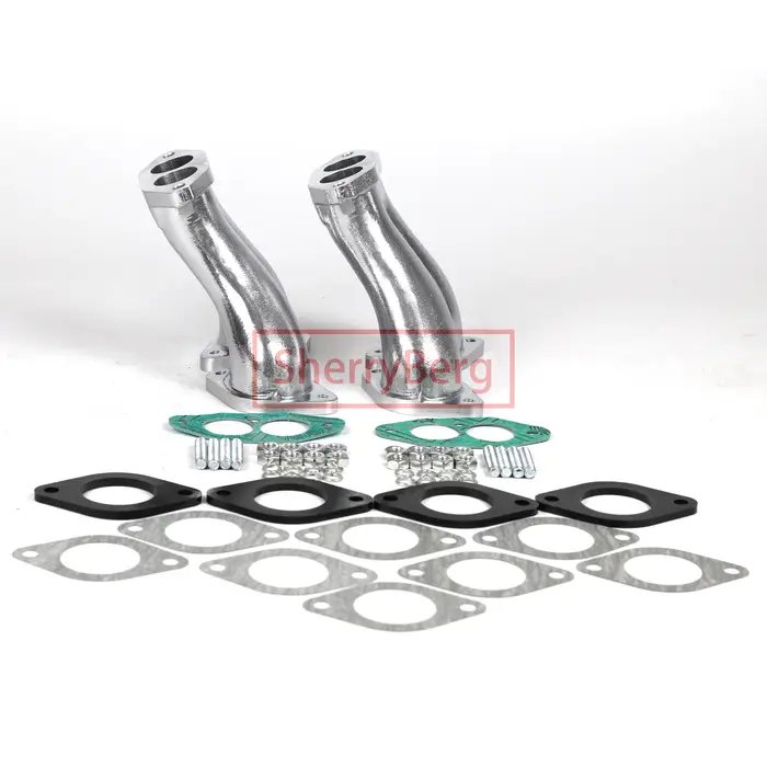 SherryBerg – ensemble de collecteurs d'admission pour VW Bug Aspirazione par 2x Weber 40 44 IDF Dell