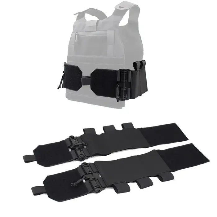 Couvre-ceinture tactique élastique FCSK - Conversion universelle pour gilet pare-balles et plaque