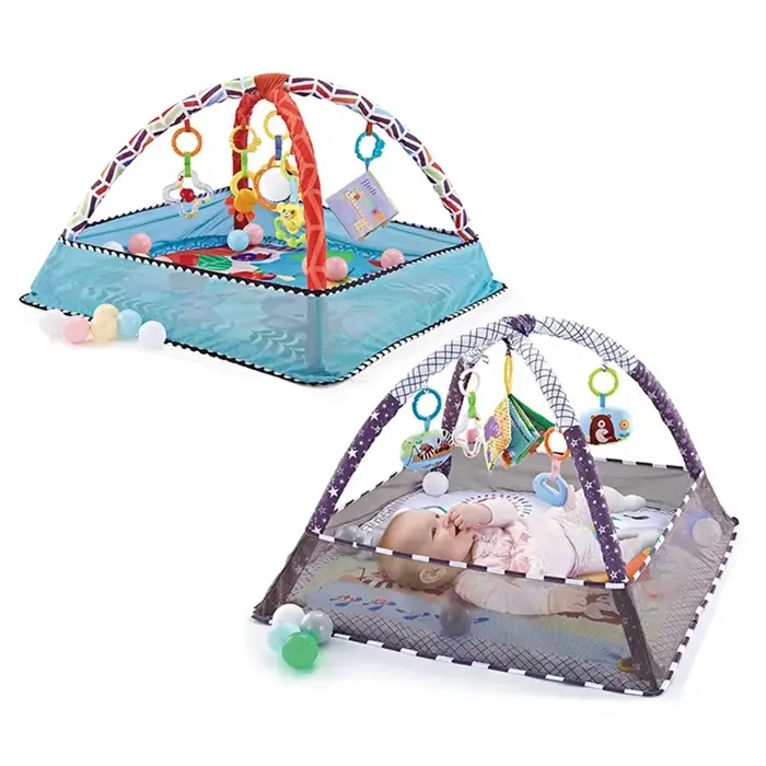 Cadre de Fitness pour bébé, couverture de jeu pour ramper, éducation précoce, Puzzle, tapis rampant 