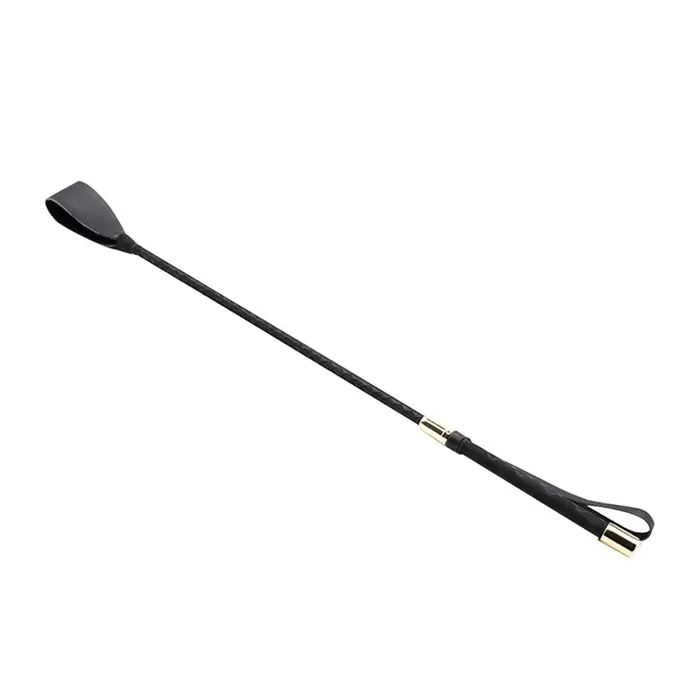 Fouet d'équitation en cuir PU, 45/54cm, cils d'entraînement, antidérapant, accessoire d'apprentissag