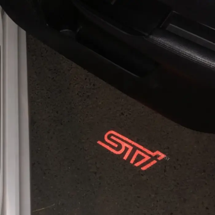 Projecteur de porte de voiture à LED, lampe de courtoisie, accessoires pour Subaru Forester, Outback