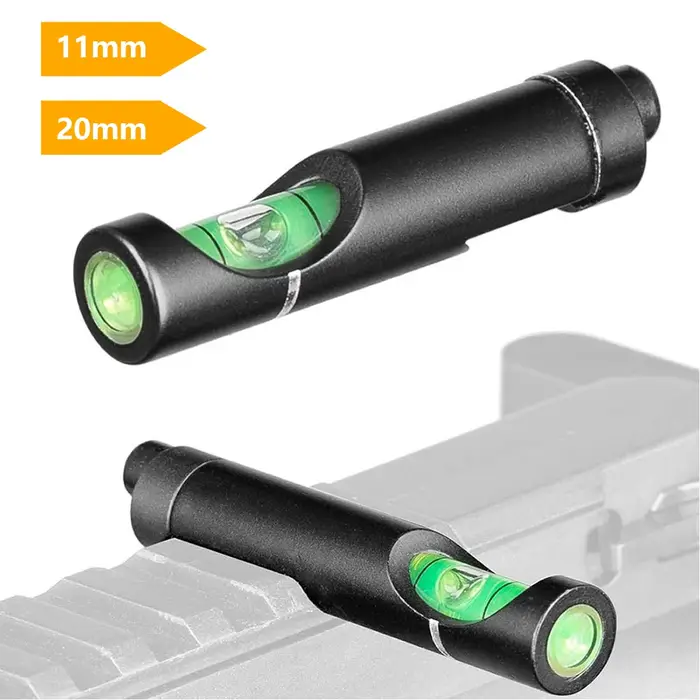 Niveau à bulle pour rail Picatinny de 11mm/20mm, kit d'outils de chasse