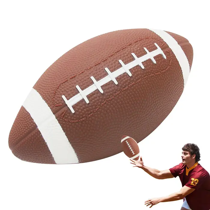 Ballon de football américain antidérapant haut de gamme pour entraînement et divertissement, compatible avec divers terrains, idéal pour les cadeaux, pour enfants sportifs et amateurs de football
