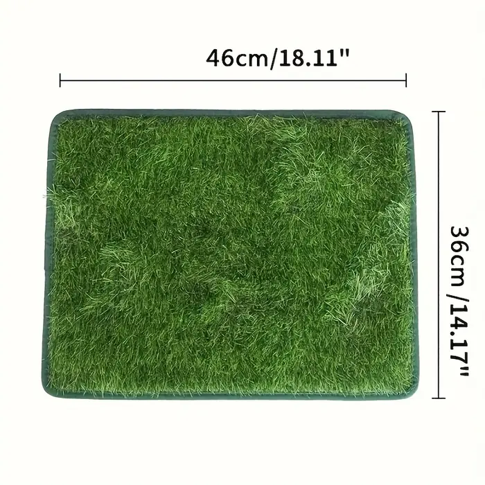 Tapis d'entraînement de toilette pour chien, Simulation de pelouse, lavable, tapis d'urine pour anim