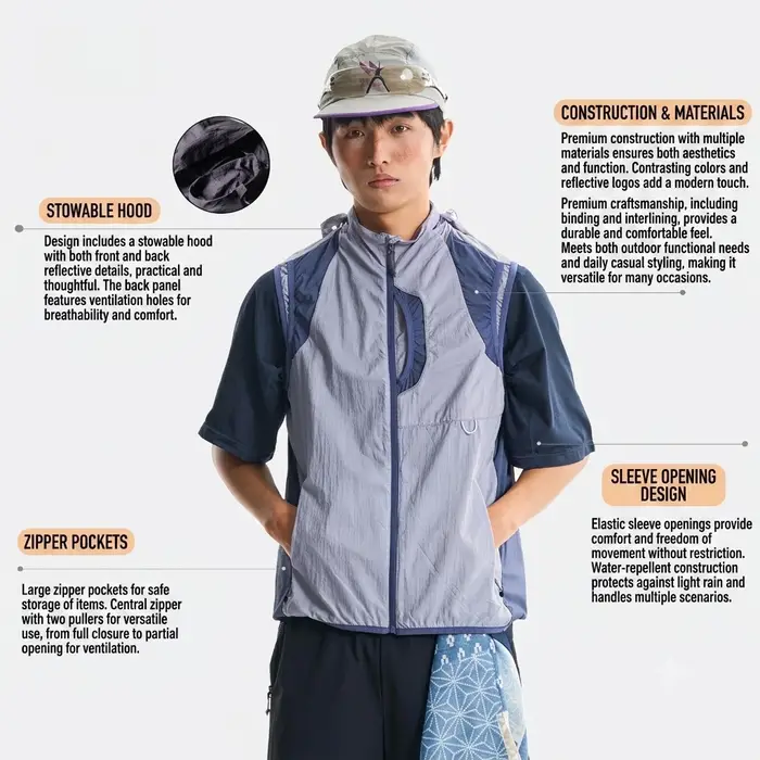 Gilet de randonnée pour homme