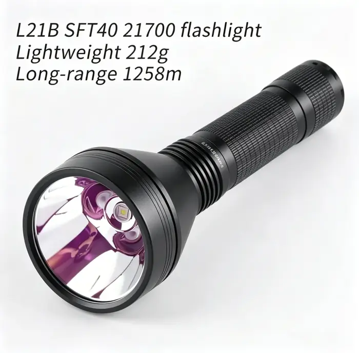 Convoy L21B SFT40 lampe de poche longue portée 12 groupes lampe de poche de chasse