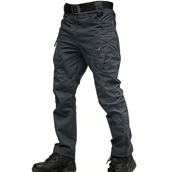 Pantalon cargo tactique chasse multi-poches stretch - Léger et ajustable pour mouvements amples