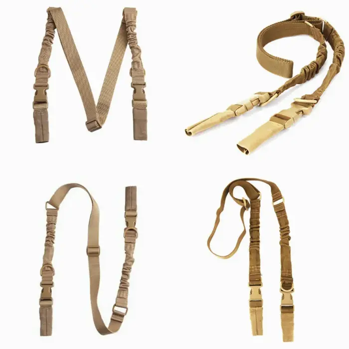 Ceinture de chasse pour pistolets Shot en nylon imperméable avec boucle en bec d'aigle en acier pour hommes occasions de chasse et plein air