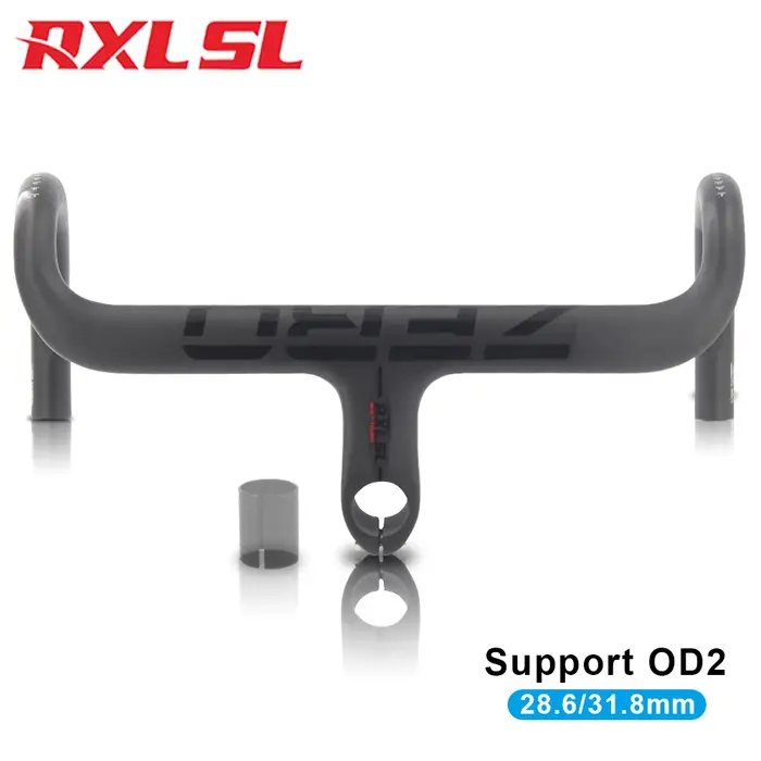 Nouveauté RXL SL guidon de route en carbone intégré OD2 1-1/4 "~ 1-1/8" vélo de course poignée en ca