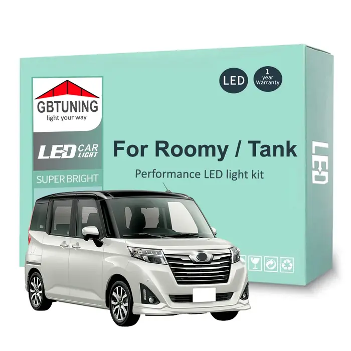Kit d'ampoules LED pour intérieur de voiture, pour Toyota 2016 2017 2018 2019 2020 2021, dôme de lec