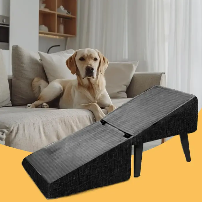 Rampe pliable pour chien pour lit et voiture