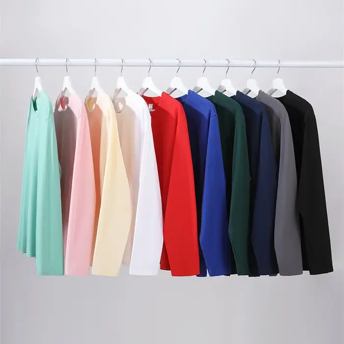 MRMT 2026 Nouveau T-shirt à manches longues en coton 220g pour homme
