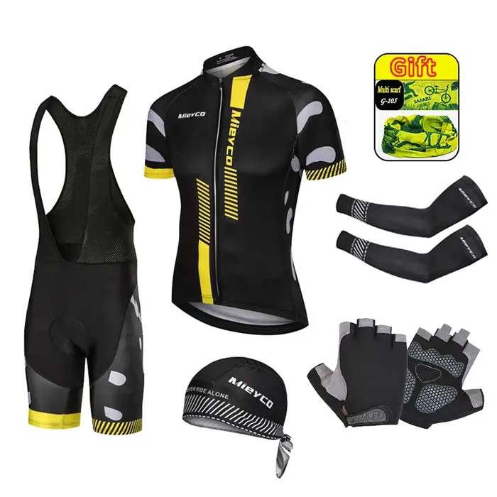 Ensemble de Maillot de l'équipe de cyclisme pour hommes