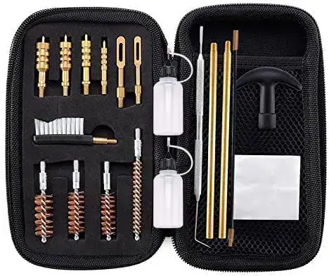 Raiseek – Kit de nettoyage pour pistolet à air comprimé, 177 Cal et 22 Cal, avec balai à franges en 